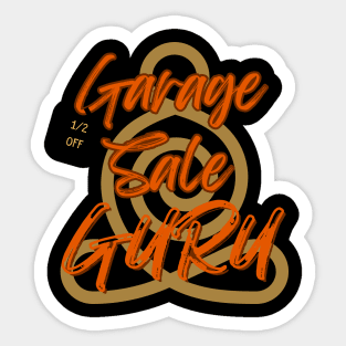 Garage Sale Guru Sticker